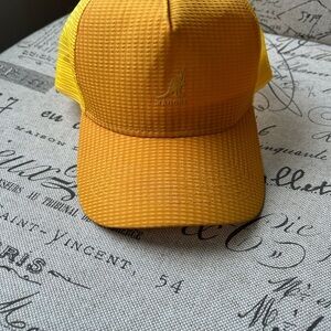 Kangol Bright Yellow Textured Cap